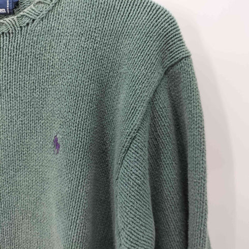 ポロバイラルフローレン Polo by RALPH LAUREN ポニー刺繍 コットン100 ニット メンズ JPN:S